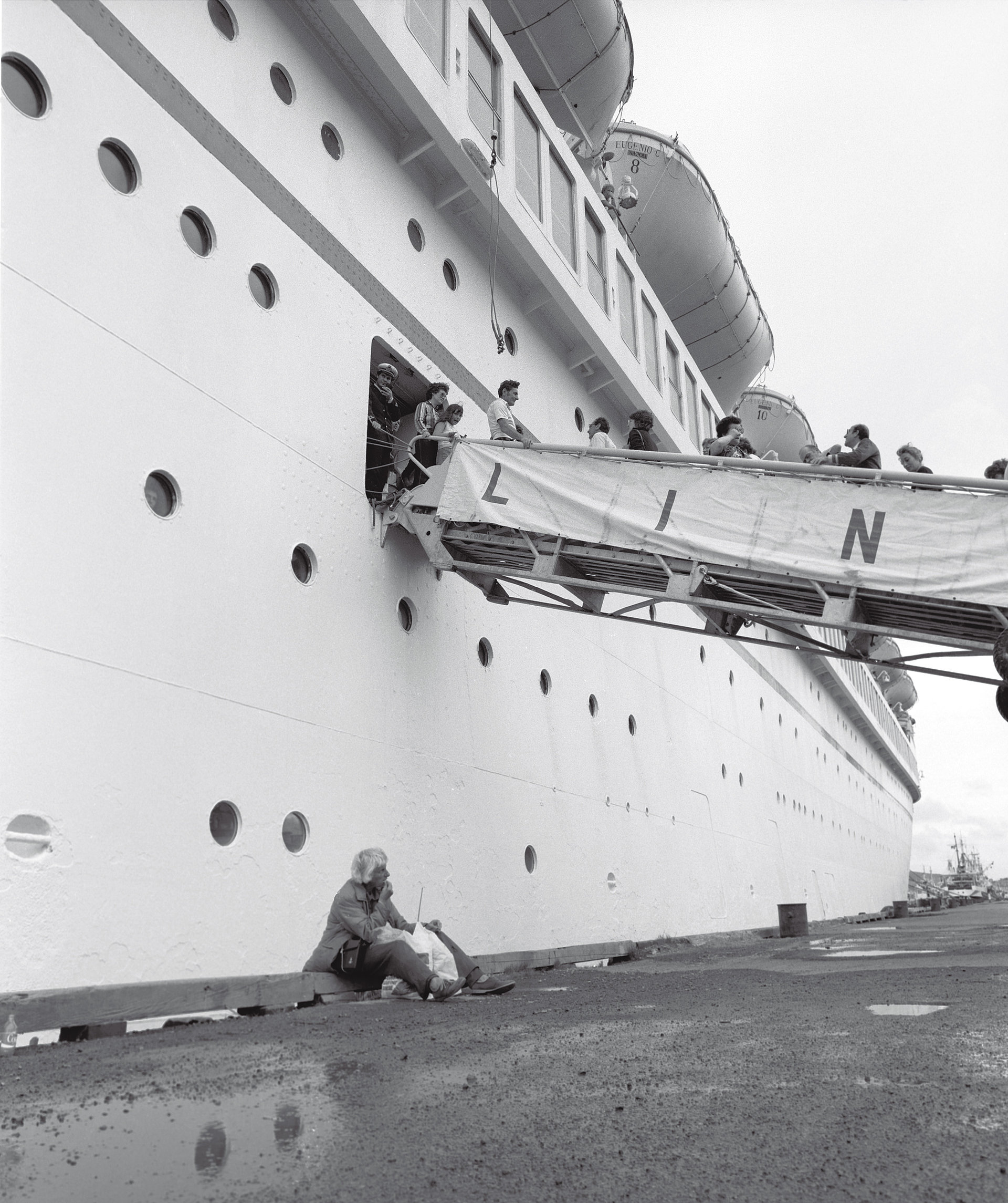 Kreuzfahrtschiff Eugenio C., St. John's Newfoundland, Kanada, 1982