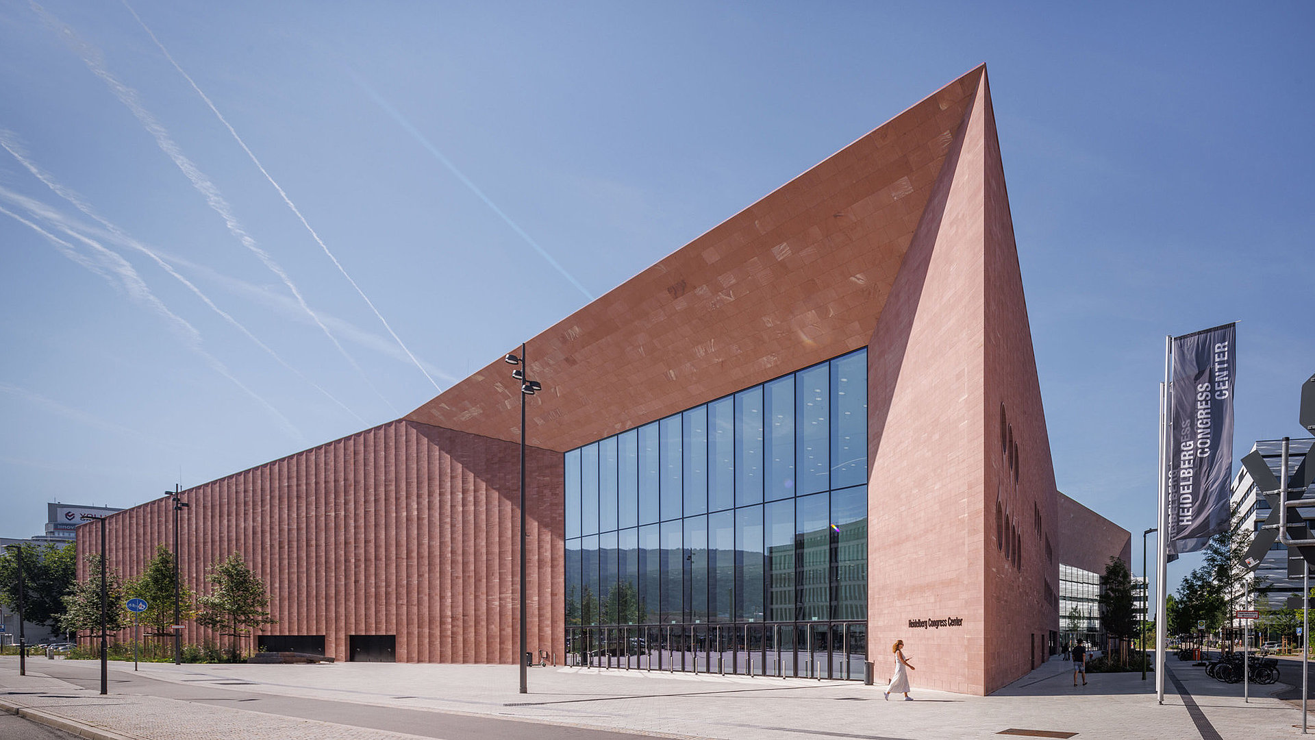 Heidelberg Congress Center HCC Aussenansicht, Foto Johannes Vogt GRAD