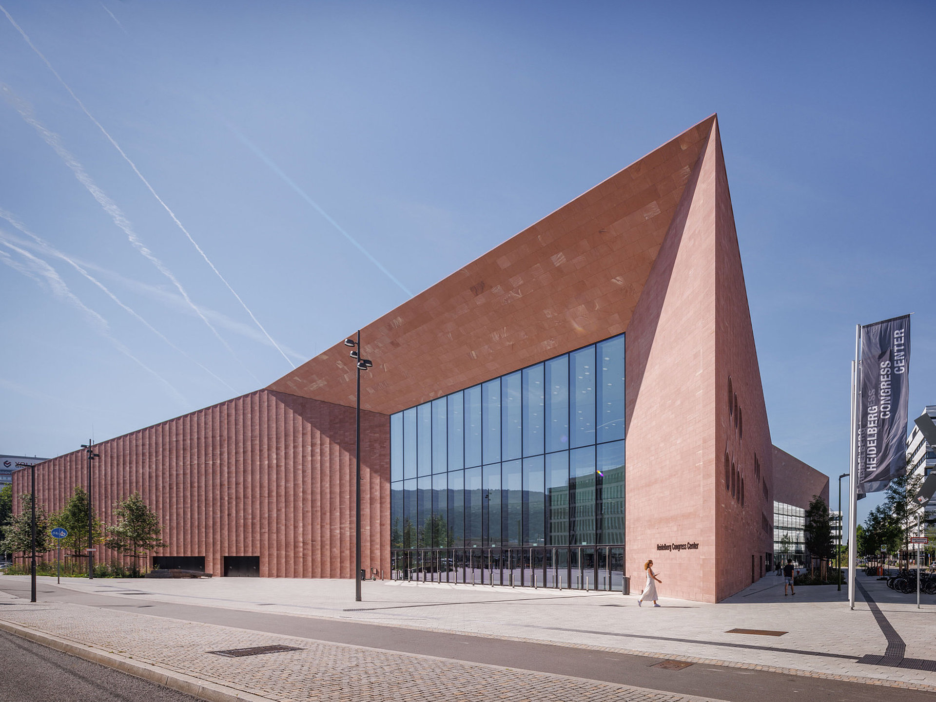 Heidelberg Congress Center HCC Aussenansicht, Foto Johannes Vogt GRAD